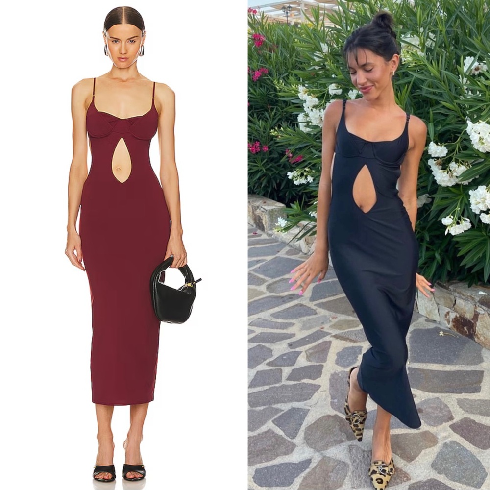 NWT Buci Nyc Swan Dress in Carrube Sz Small